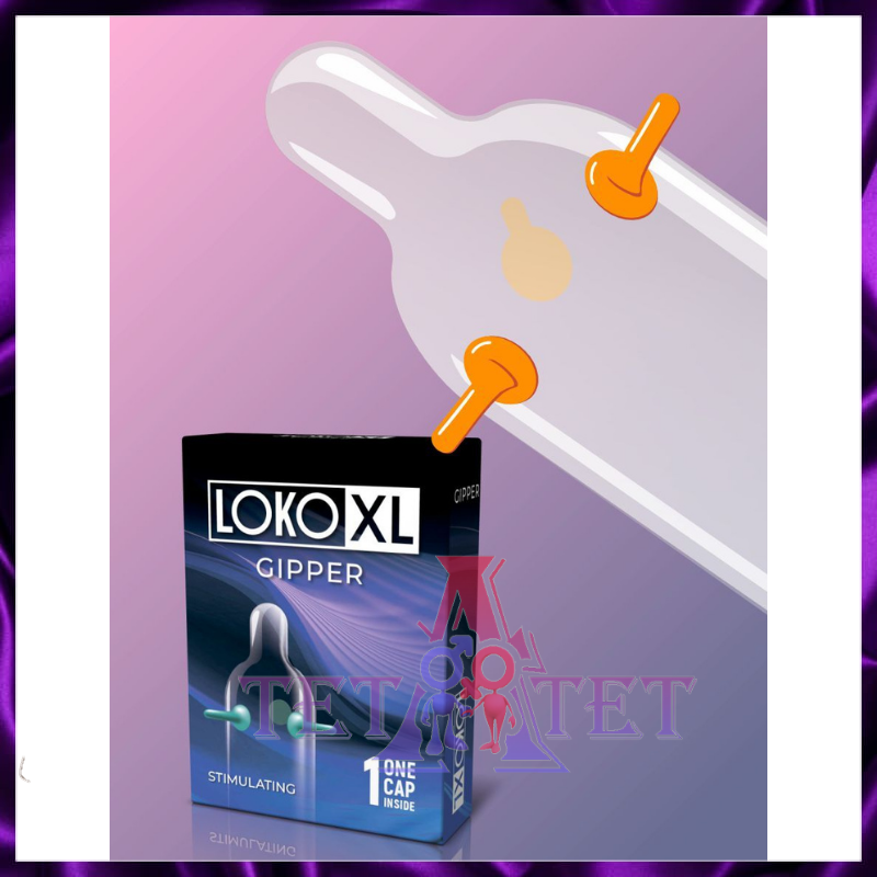 Стимулирующая насадка LOKO XL GIPPER